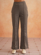Womens 2 Piece Brown Co-ords Beatnik