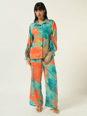 Beatnik Endlessly Stylish, Effortlessly Paired Orange Co-Ord Set