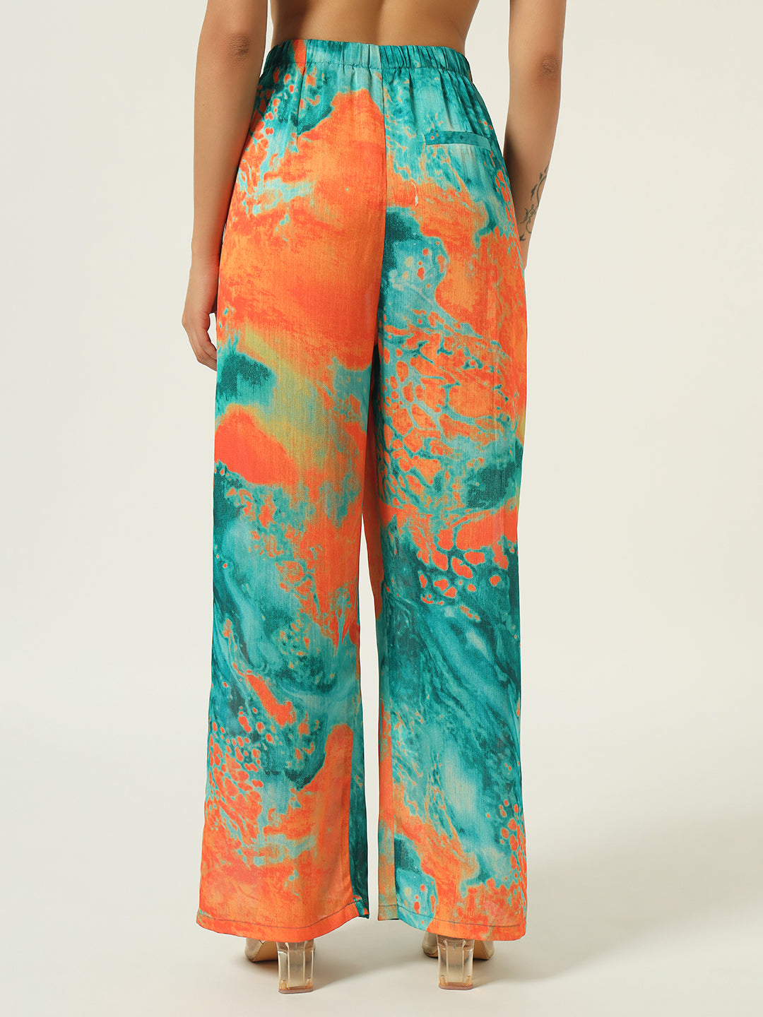 Beatnik Endlessly Stylish, Effortlessly Paired Orange Co-Ord Set