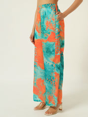 Beatnik Endlessly Stylish, Effortlessly Paired Orange Co-Ord Set