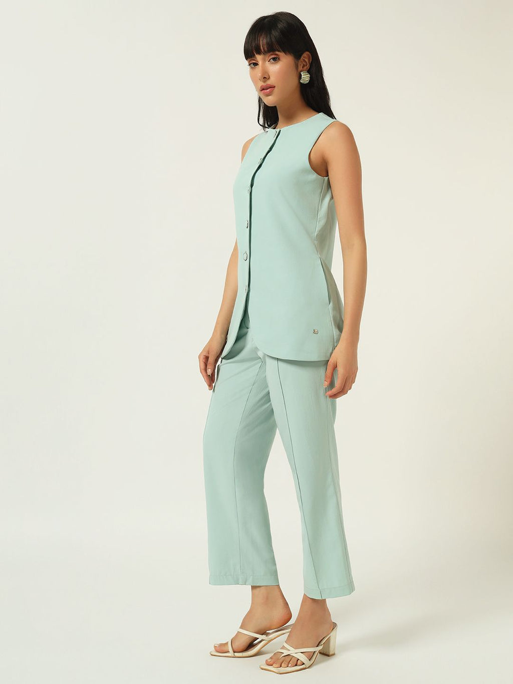 Beatnik Double the Style, Zero Effort Pistachio Green Co-Ord Set