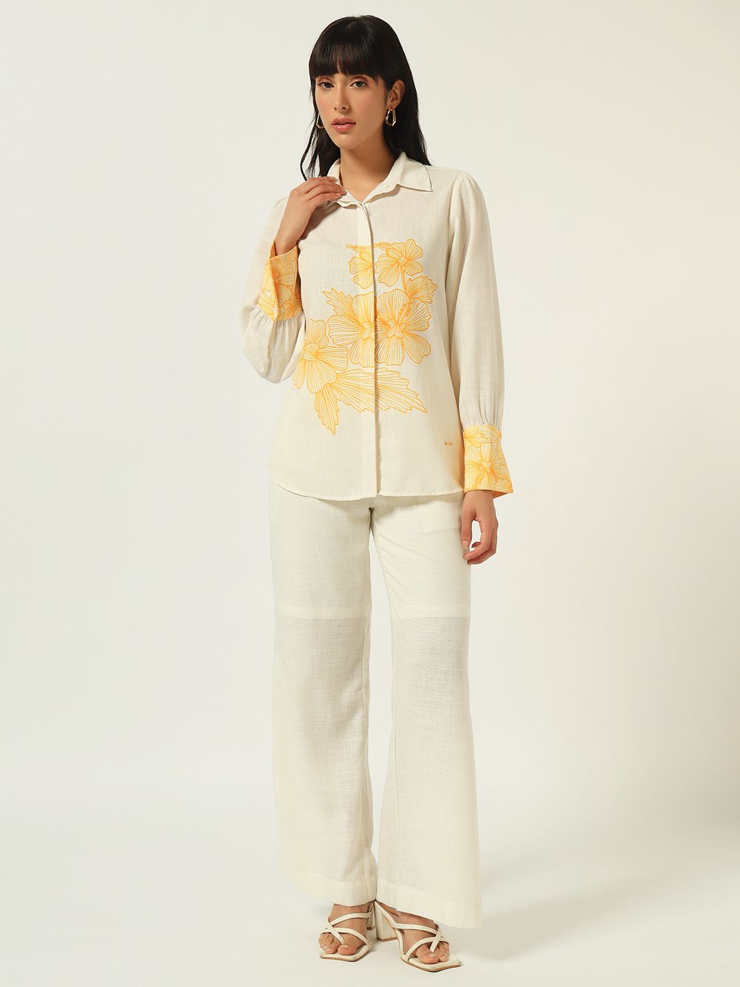 Beatnik Your Go-To Match for Instant Style Yellow Co-Ord Set