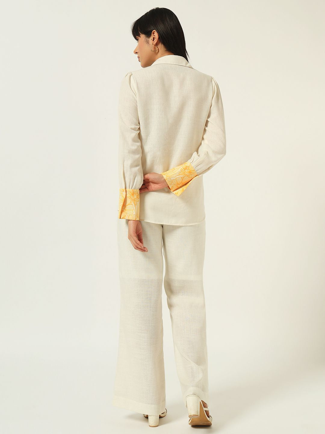 Beatnik Your Go-To Match for Instant Style Yellow Co-Ord Set