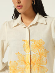 Beatnik Your Go-To Match for Instant Style Yellow Co-Ord Set
