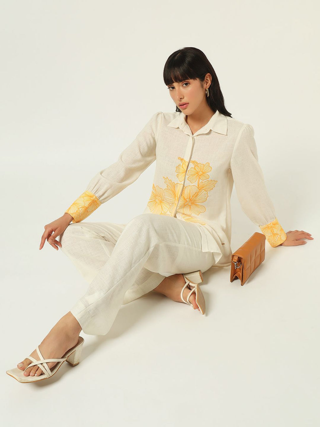 Beatnik Your Go-To Match for Instant Style Yellow Co-Ord Set