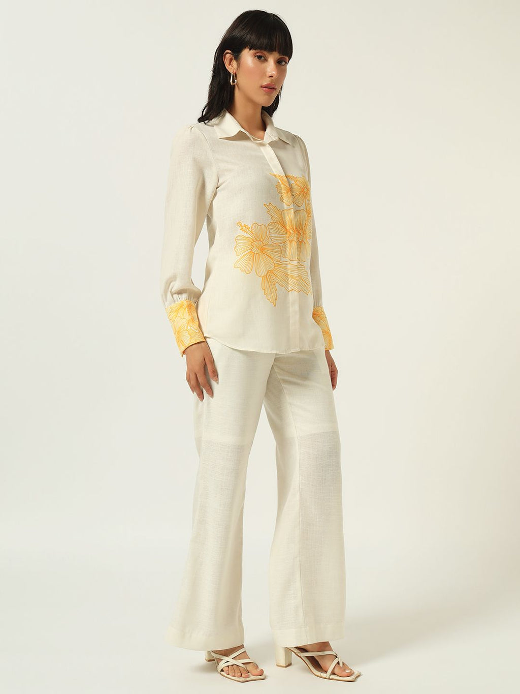 Beatnik Your Go-To Match for Instant Style Yellow Co-Ord Set