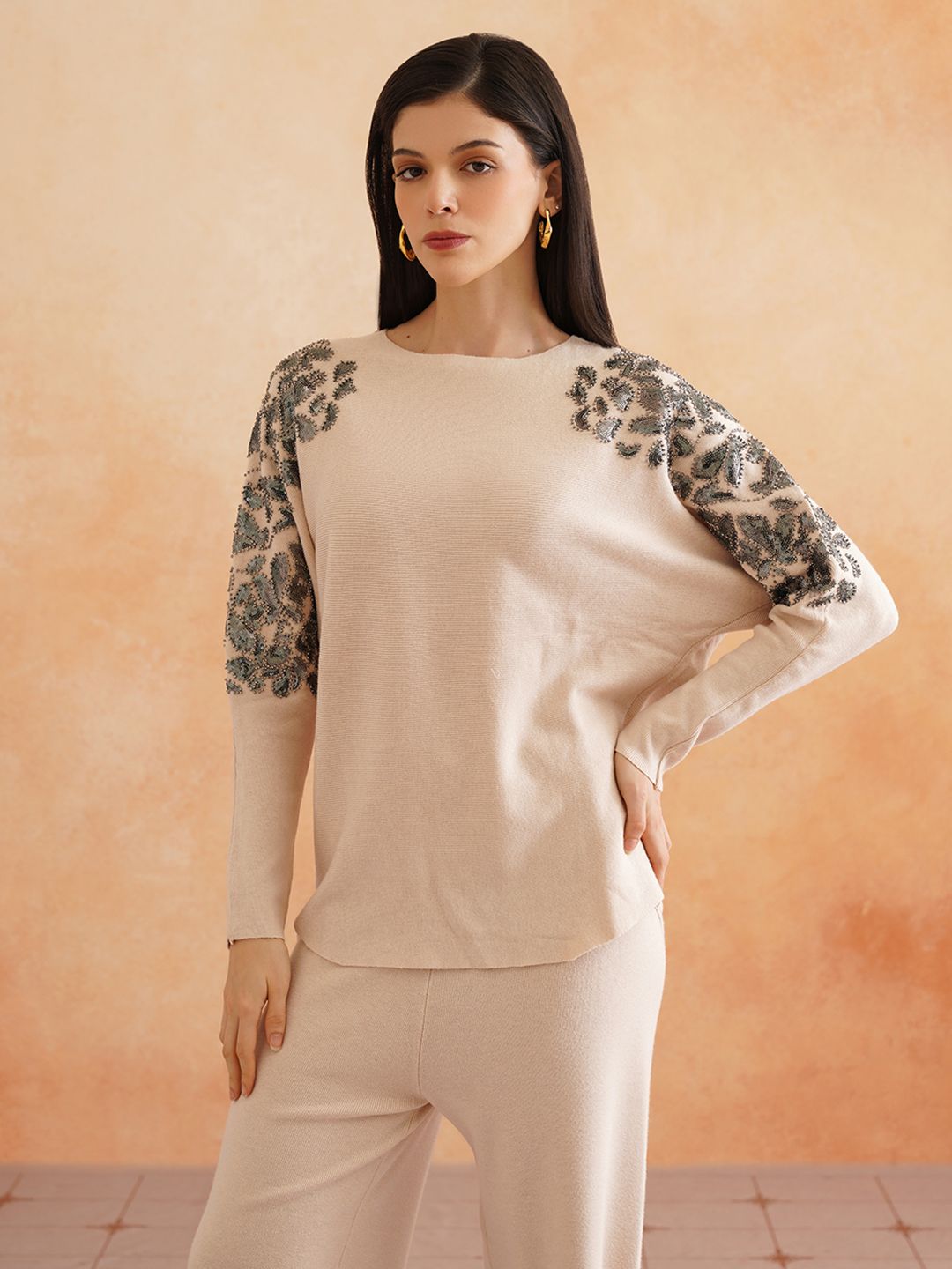2 Piece Coord Beige Womens Coords Beatnik