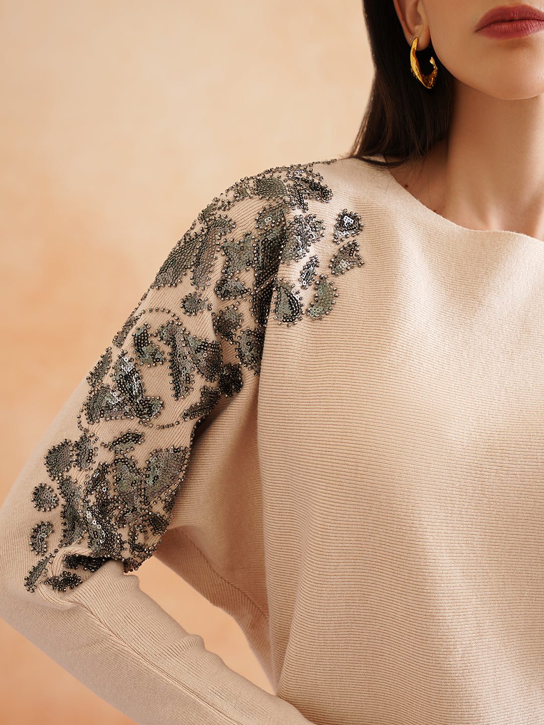 2 Piece Coord Beige Womens Coords