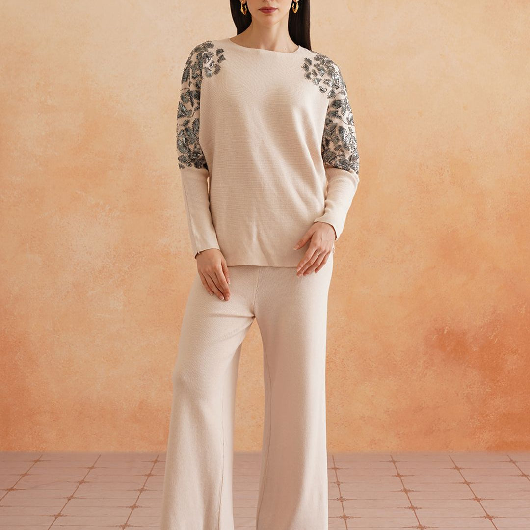 2 Piece Coord Beige Womens Coords Beatnik