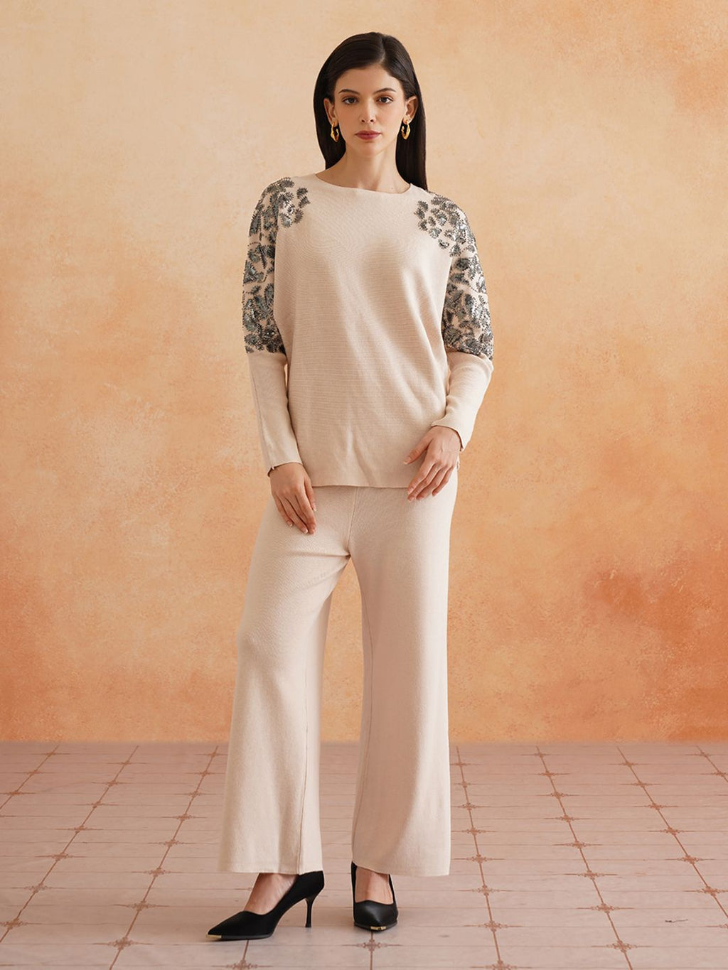 2 Piece Coord Beige Womens Coords Beatnik