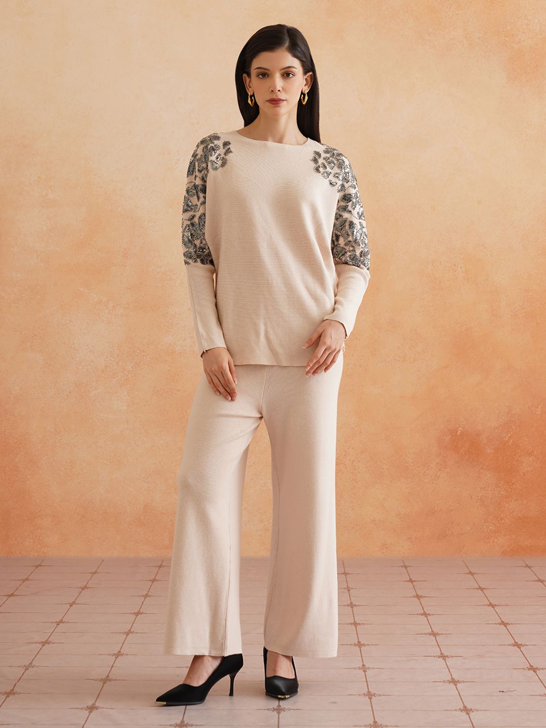 2 Piece Coord Beige Womens Coords Beatnik