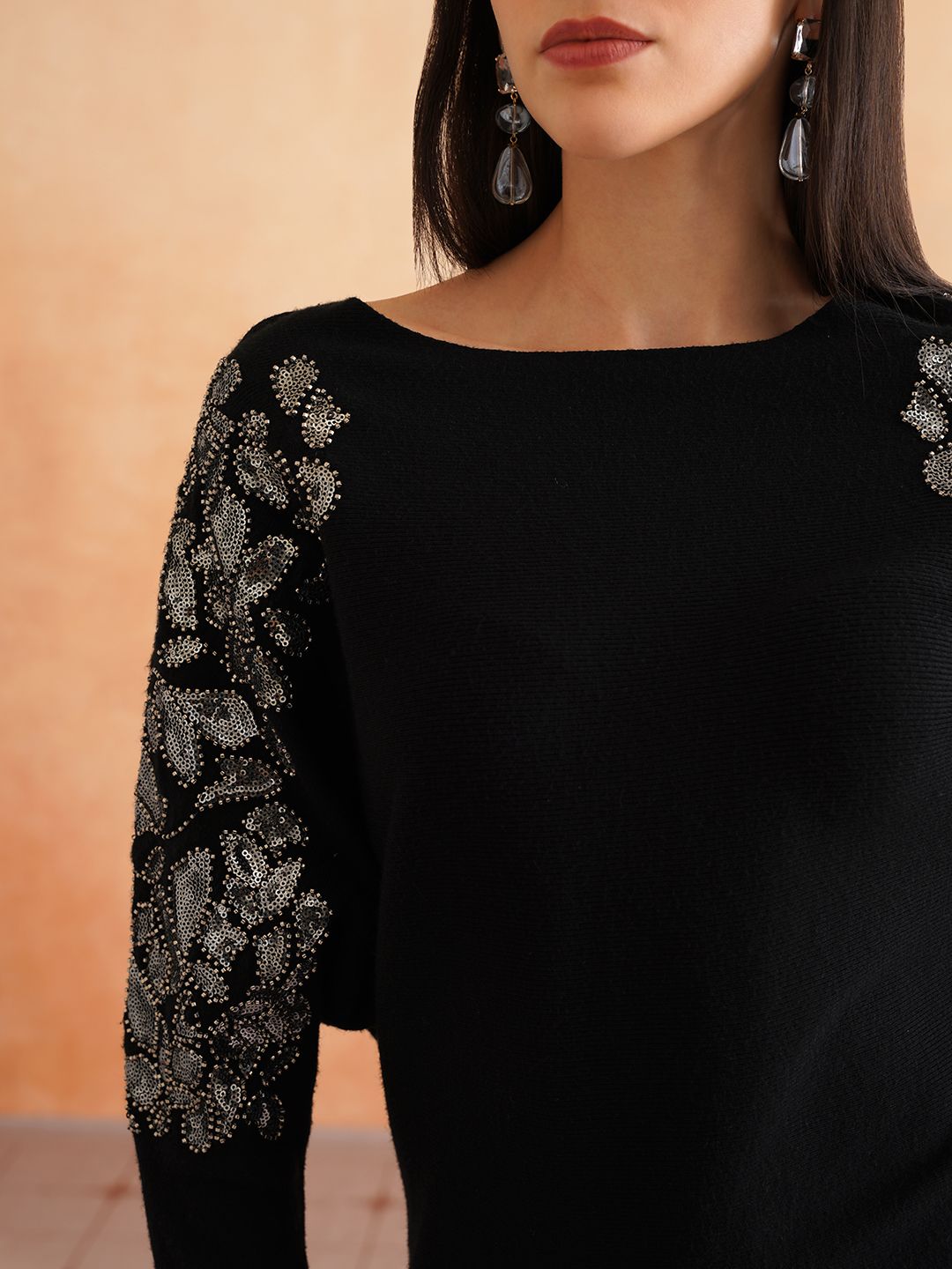 Black Two Piece Womens Coords Beatnik