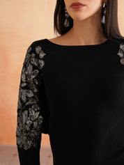 Black Two Piece Womens Coords Beatnik