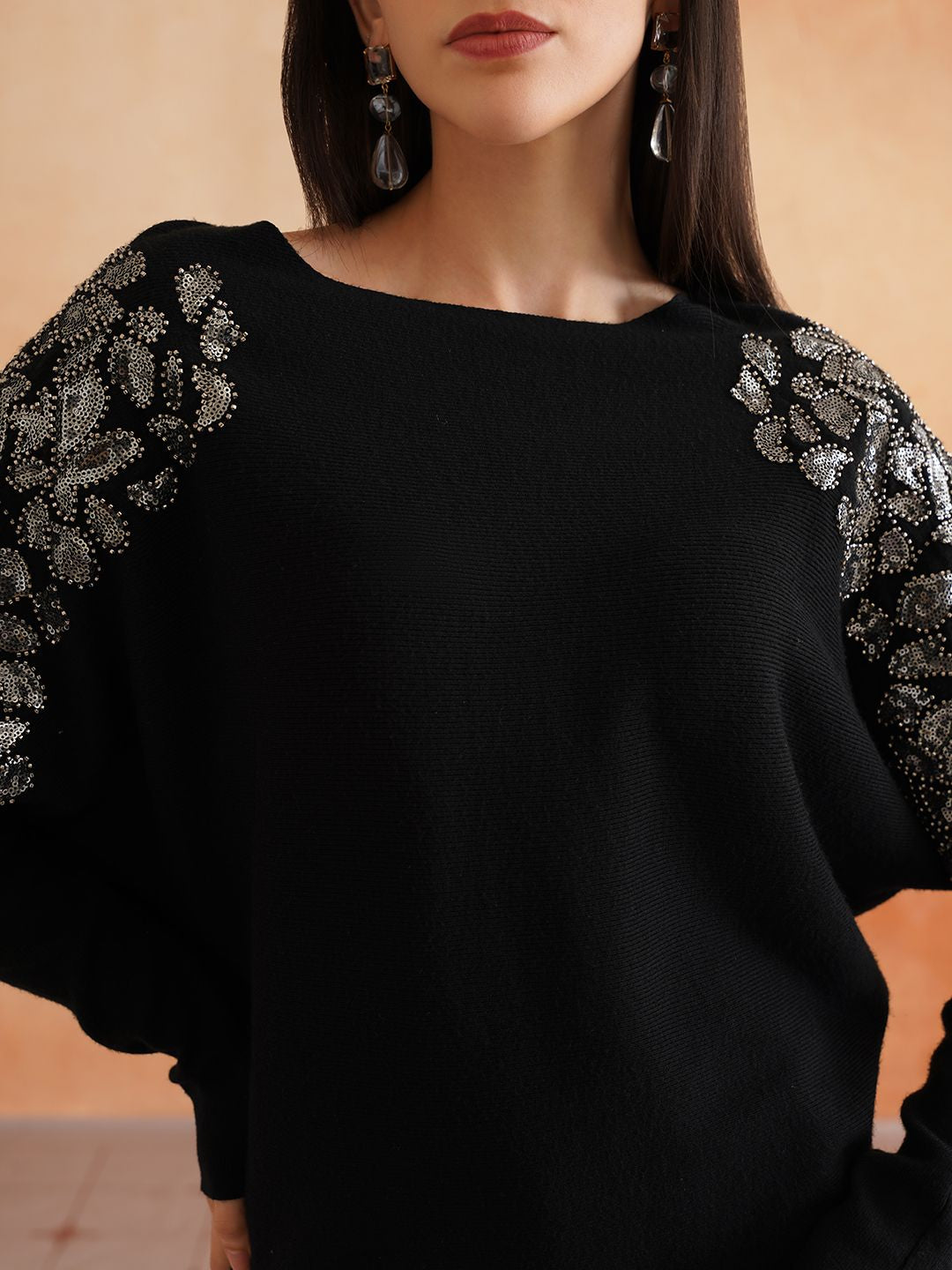Black Two Piece Womens Coords Beatnik