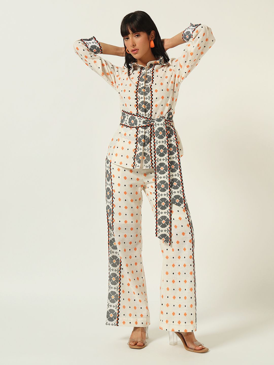 Beatnik Ready, Set, Style! Off White Co-Ord Set