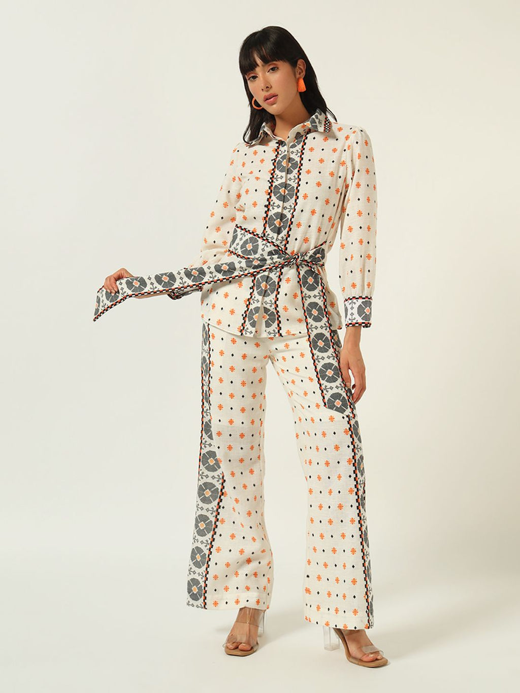 Beatnik Ready, Set, Style! Off White Co-Ord Set