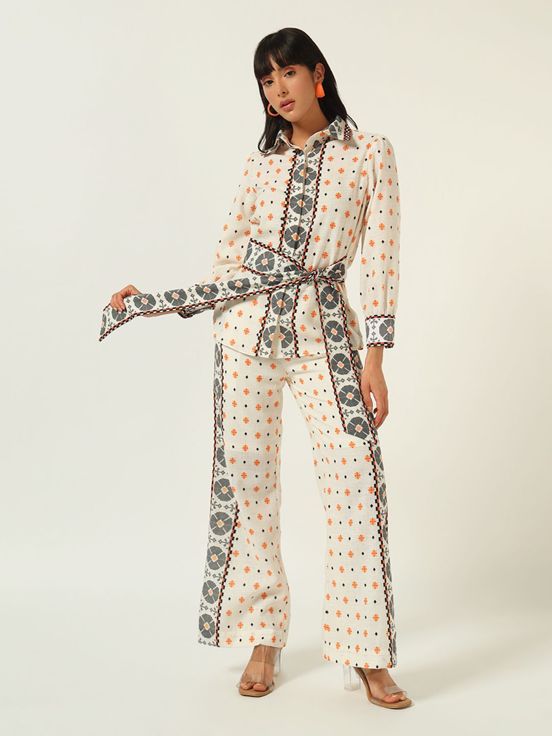 Beatnik Ready, Set, Style! Off White Co-Ord Set
