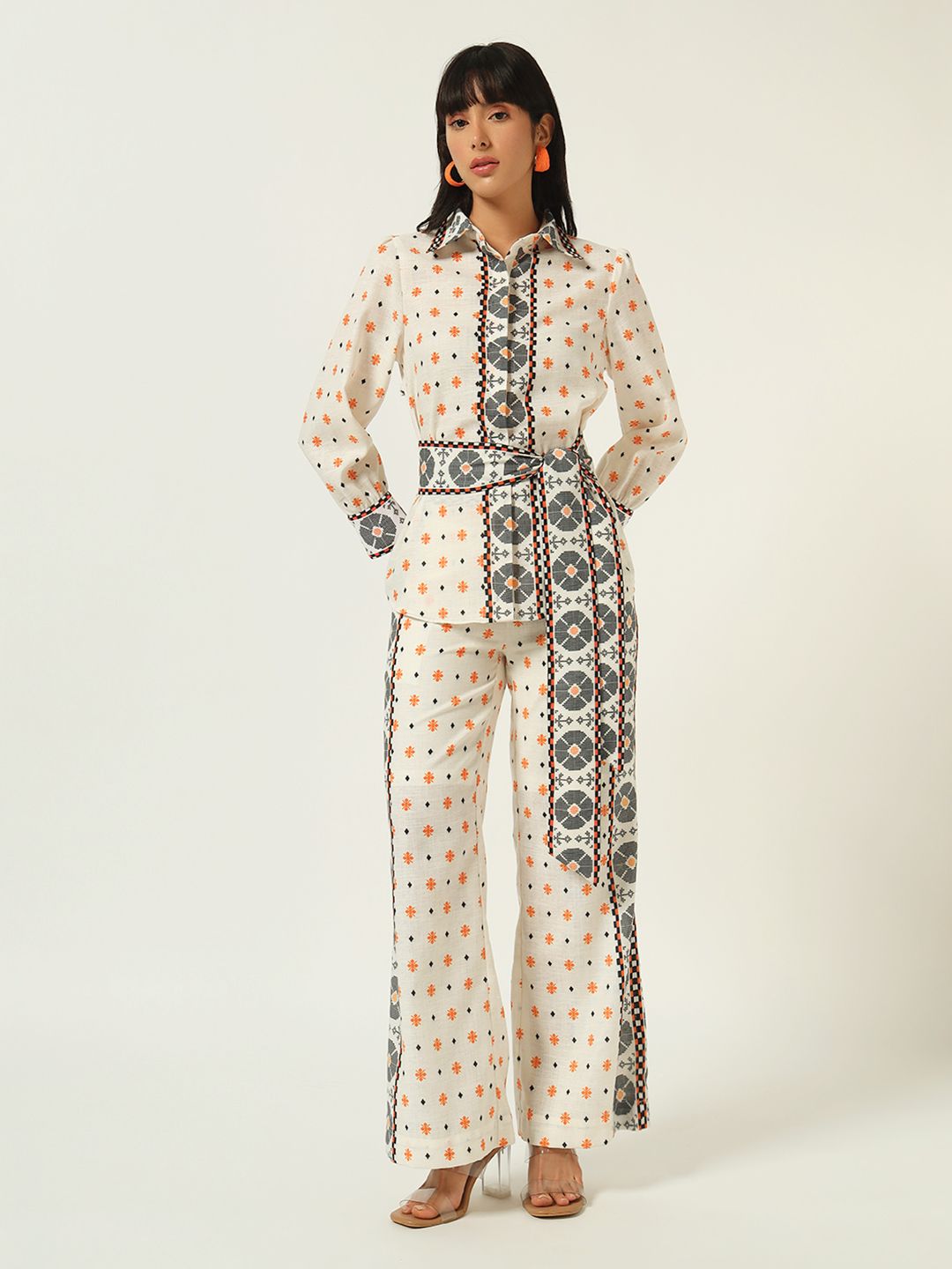 Beatnik Ready, Set, Style! Off White Co-Ord Set