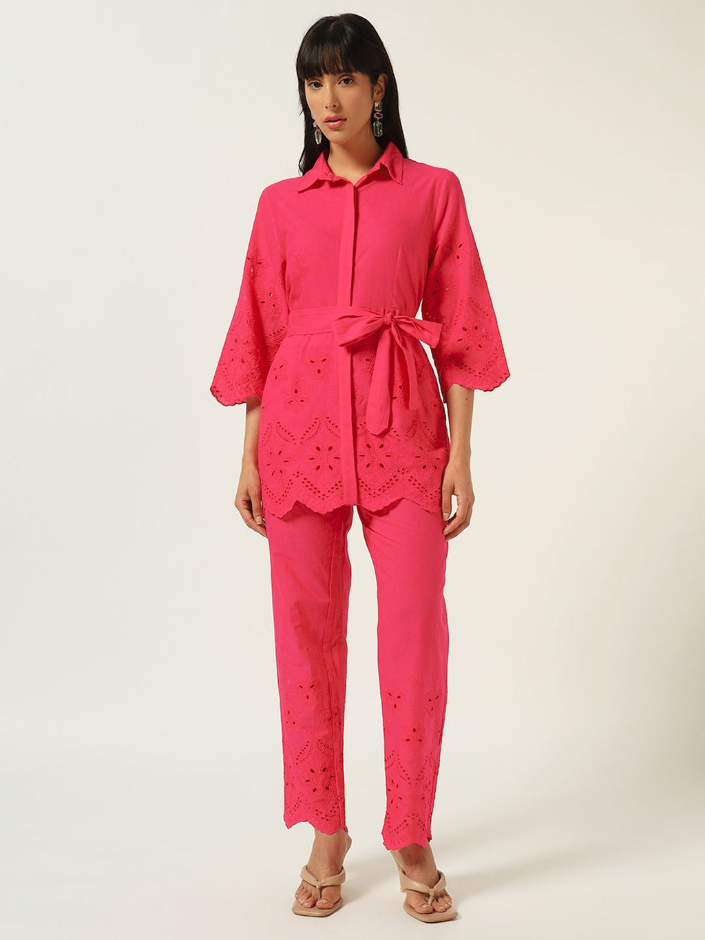 Beatnik Matching sets that instantly elevate your outfit Fuchsia Co-Ord Set