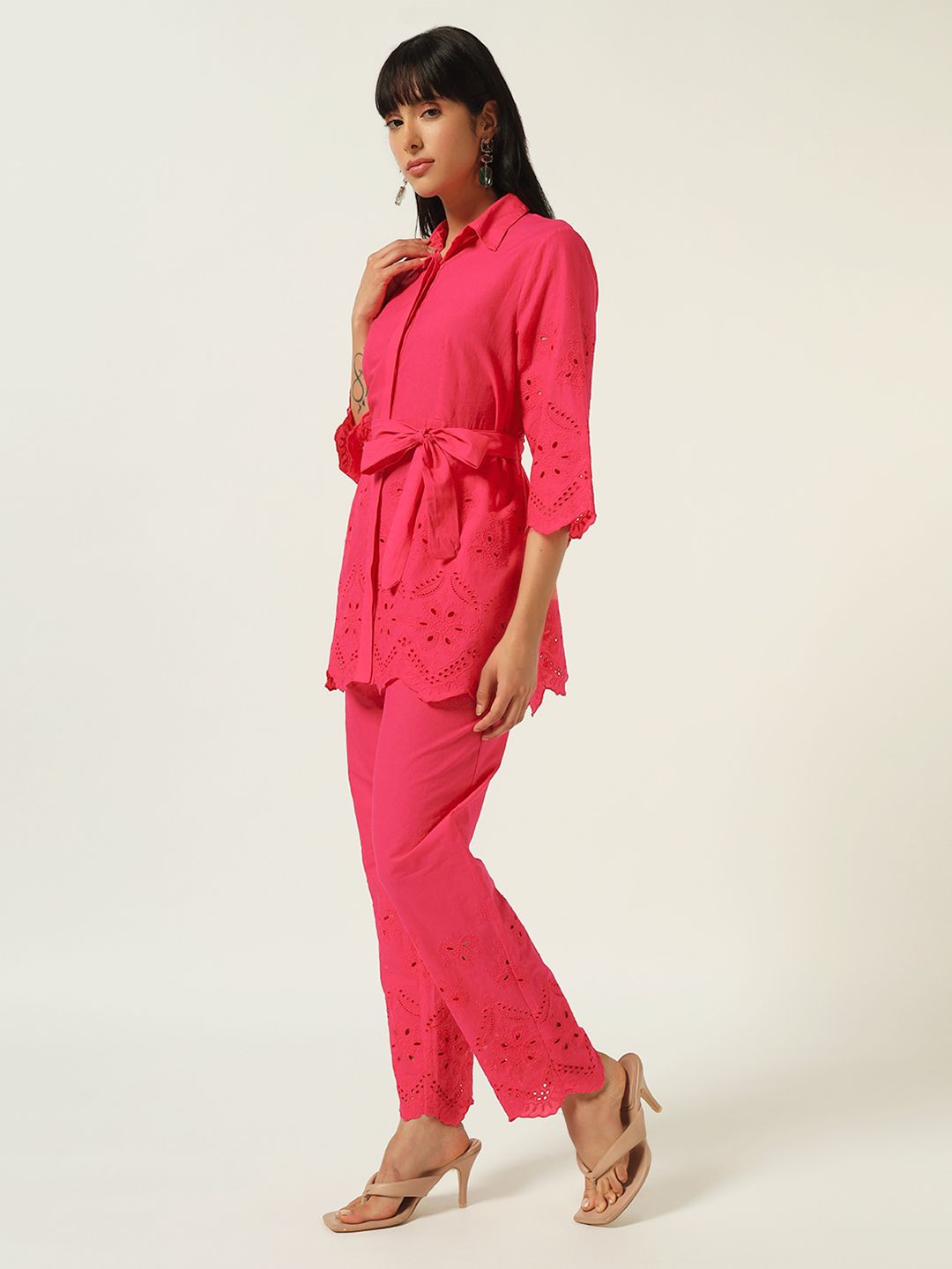 Beatnik Matching sets that instantly elevate your outfit Fuchsia Co-Ord Set