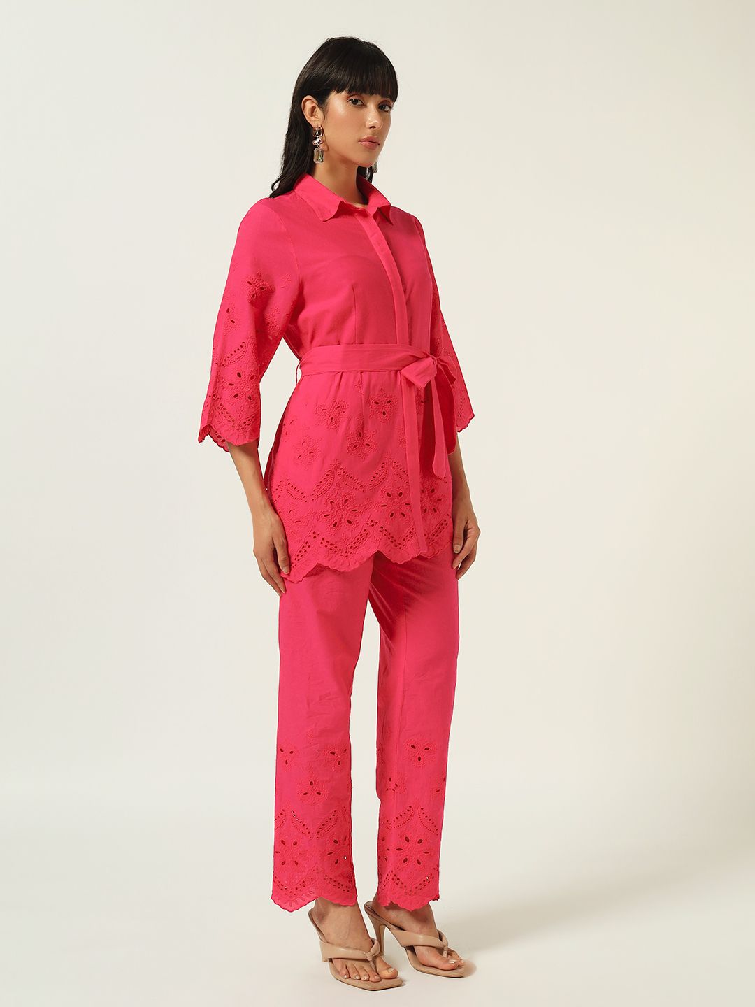 Beatnik Matching sets that instantly elevate your outfit Fuchsia Co-Ord Set