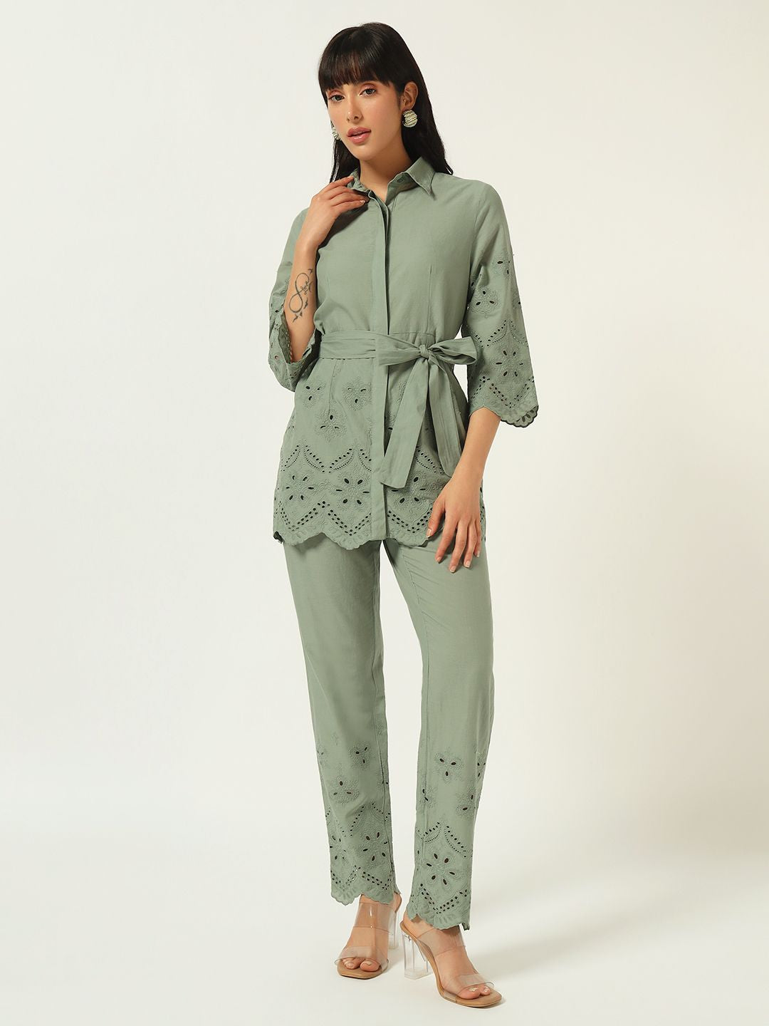 Beatnik Matching sets that instantly elevate your outfit Green Co-Ord Set
