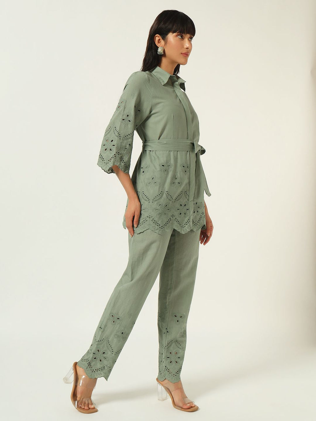 Beatnik Matching sets that instantly elevate your outfit Green Co-Ord Set