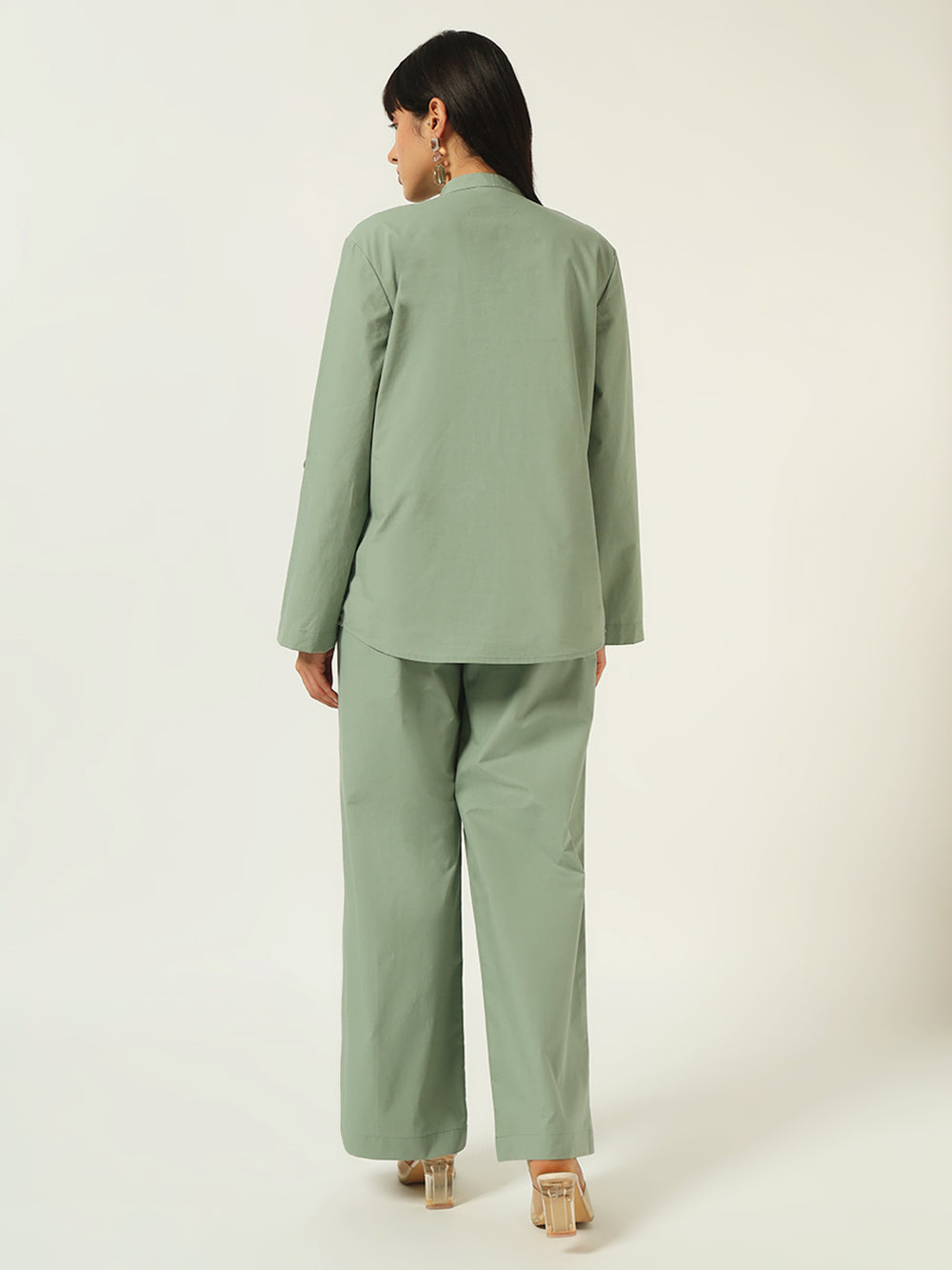 Beatnik The Set That Gets You Noticed Pistachio Green Coord Set