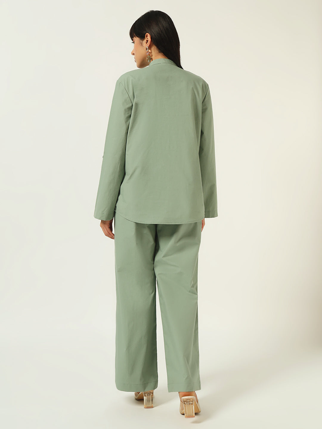 Beatnik The Set That Gets You Noticed Pistachio Green Coord Set