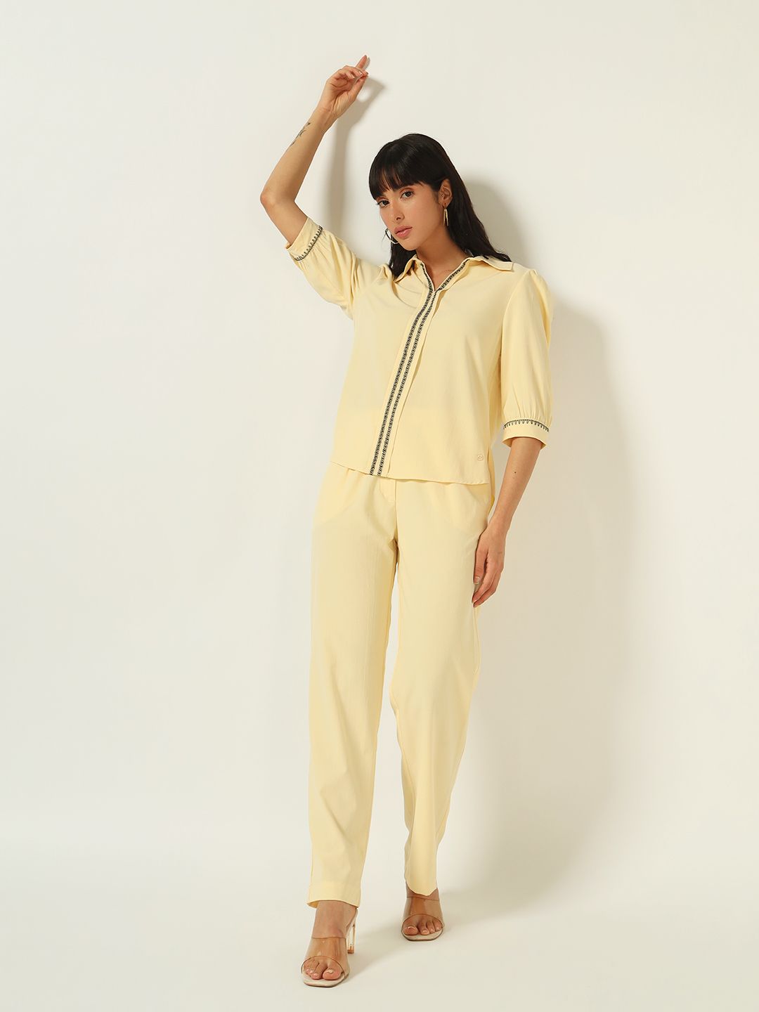 Beatnik Flawless Fits, From Top to Bottom Yellow Co-Ord Set