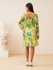 Green Empire Womens Dresses Beatnik
