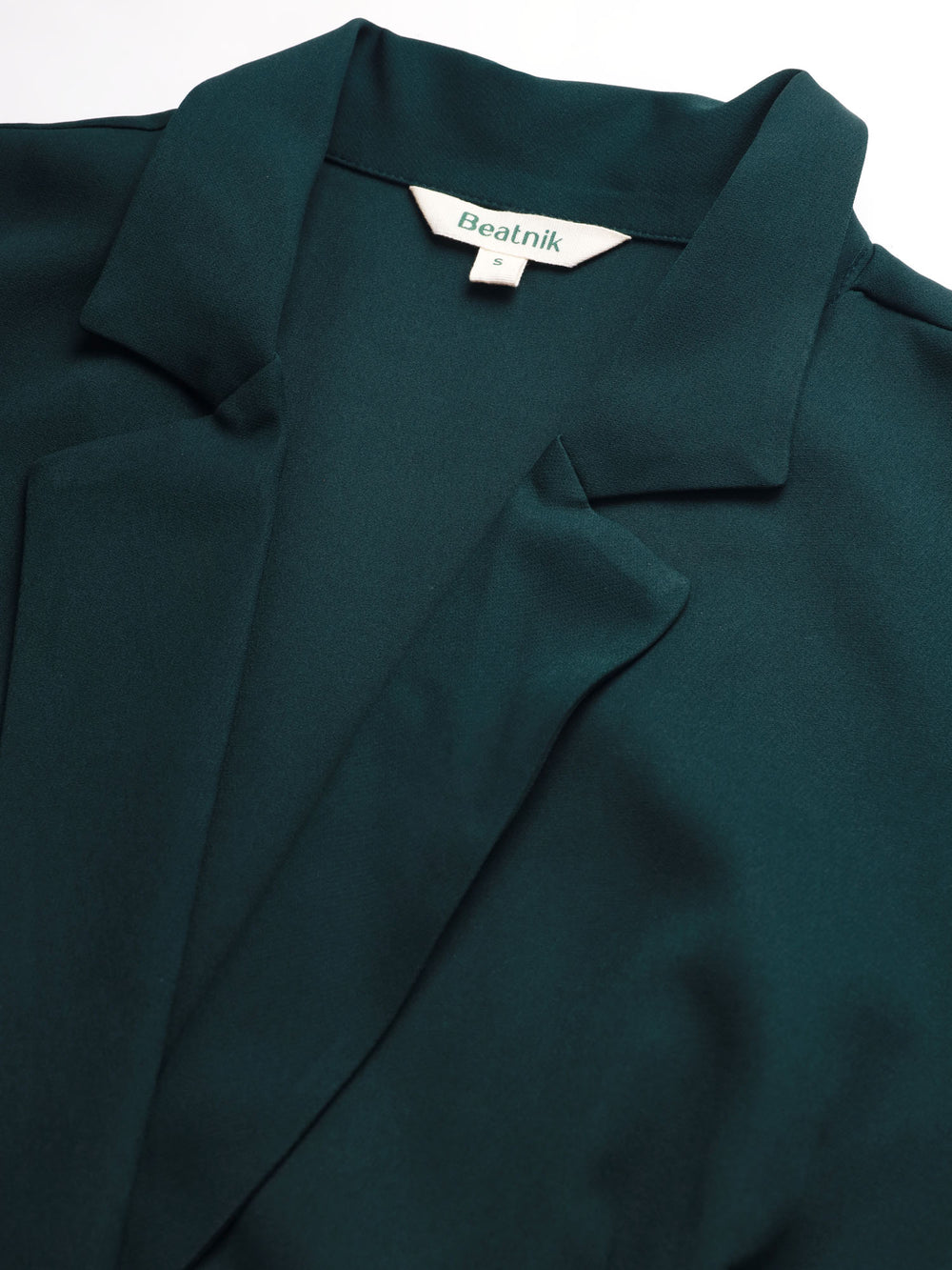 Fitted Lapel Collar Sophistication of Formal Blazer Dress Beatnik India
