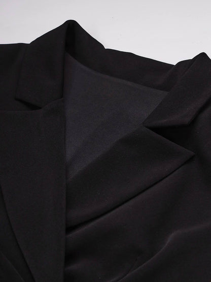 Beatnik Wrap Midi Solid Womens Dresses Beatnik India