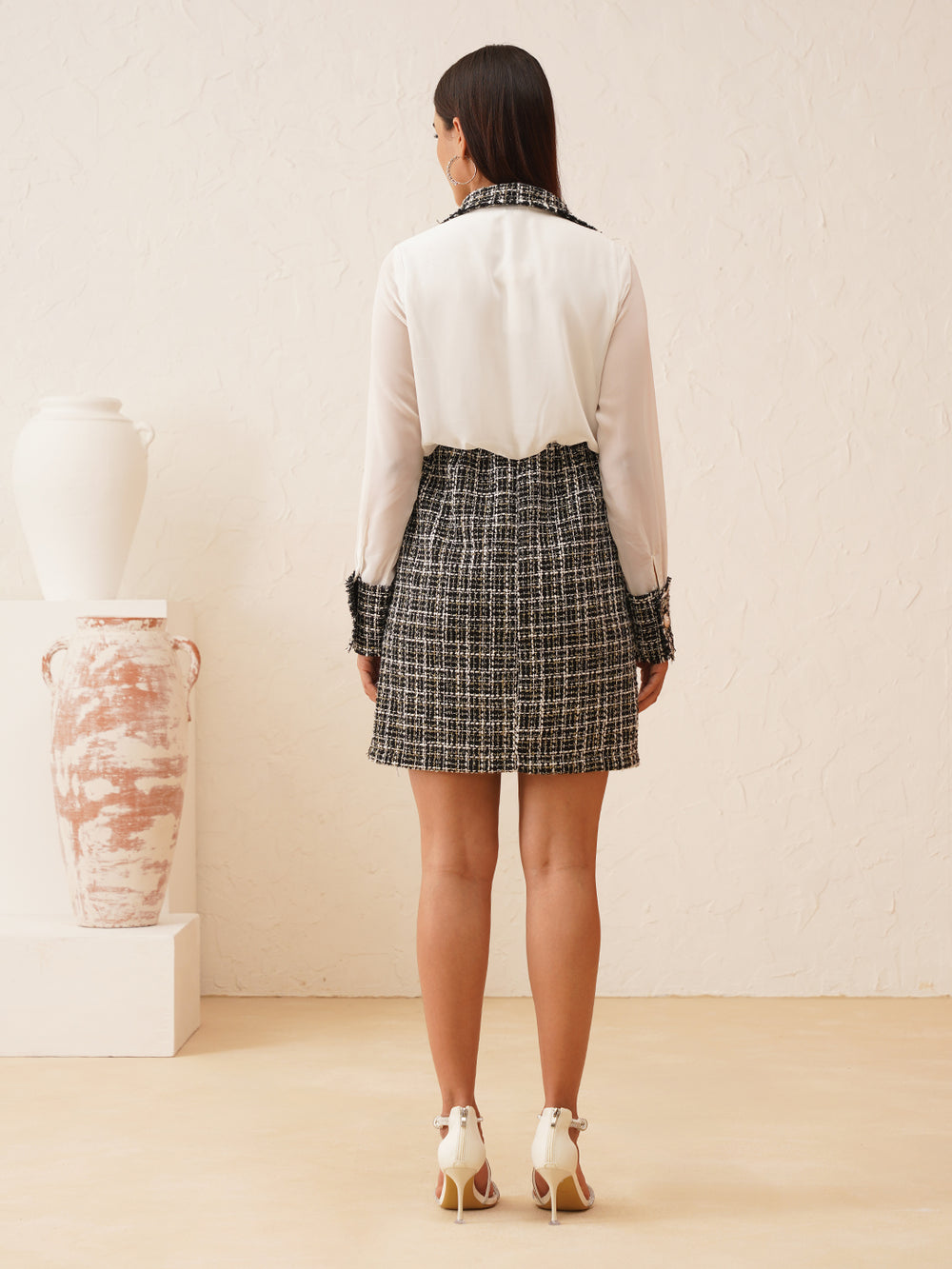 Beatnik Shift Mini Cut & Sew Womens Dresses Beatnik India