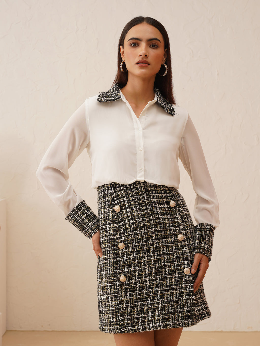 Beatnik Shift Mini Cut & Sew Womens Dresses Beatnik India