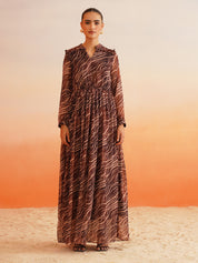 Peasant Dresses Maxi Printed Womens Dresses Beatnik India