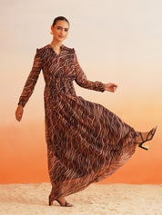 Peasant Dresses Maxi Printed Womens Dresses Beatnik India