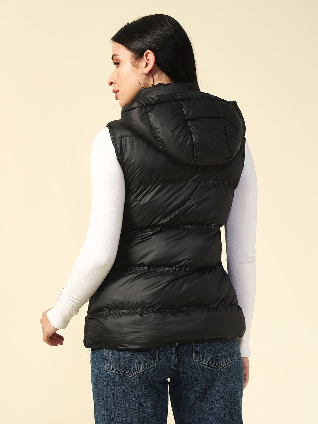 Puffer Black Womens Jackets