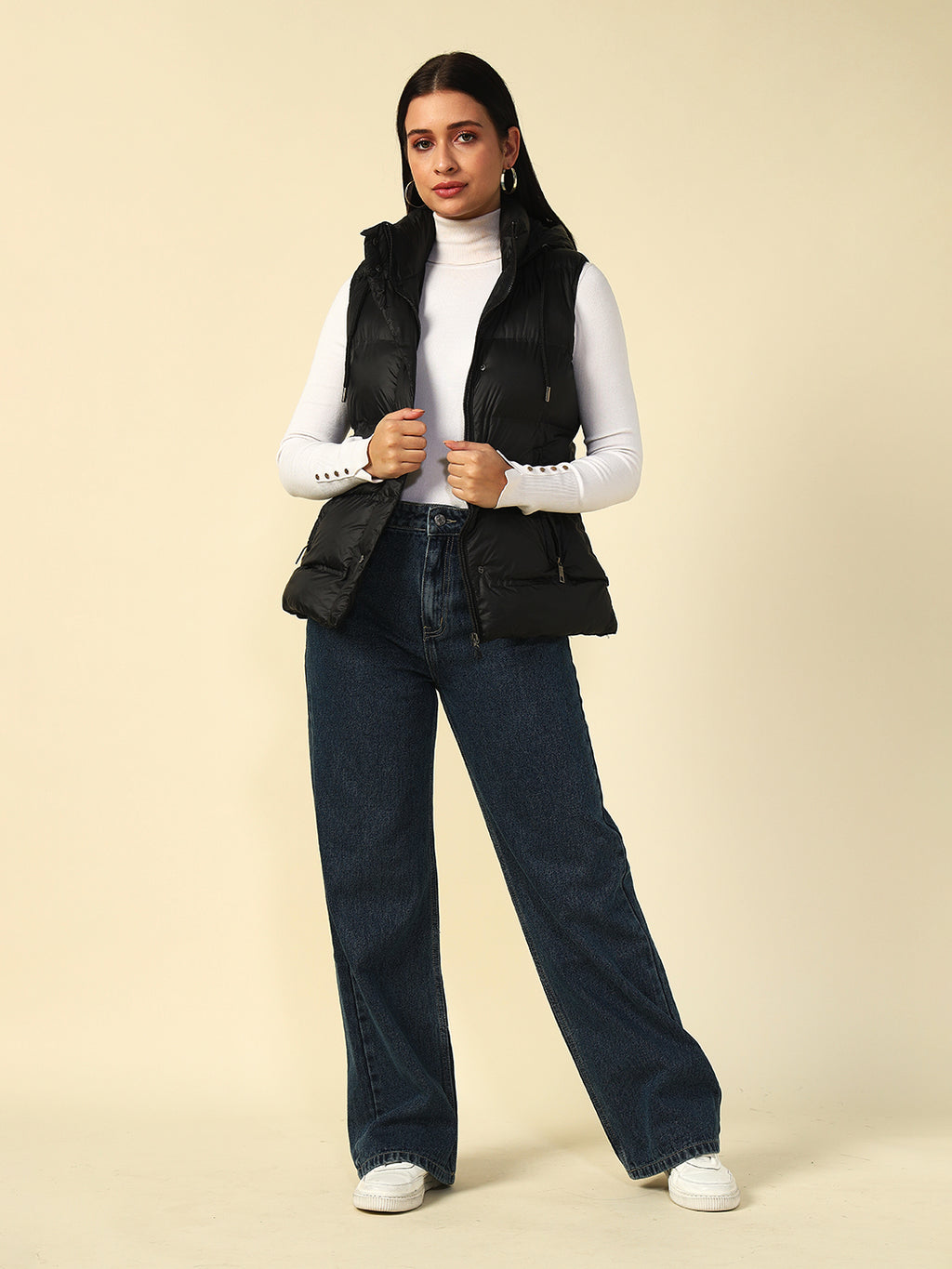 Puffer Black Womens Jackets