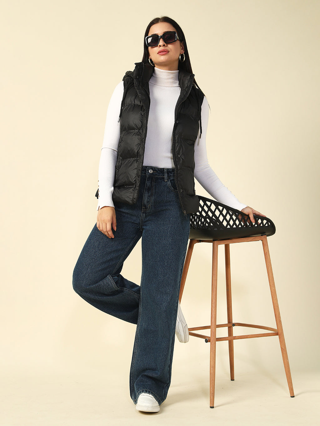 Puffer Black Womens Jackets Beatnik