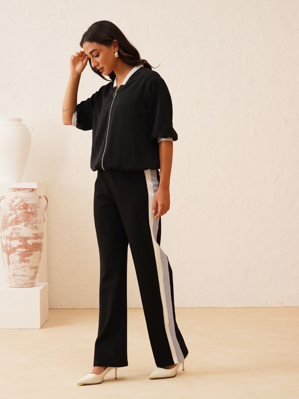 Beatnik Black Bomber Womens Jackets Beatnik