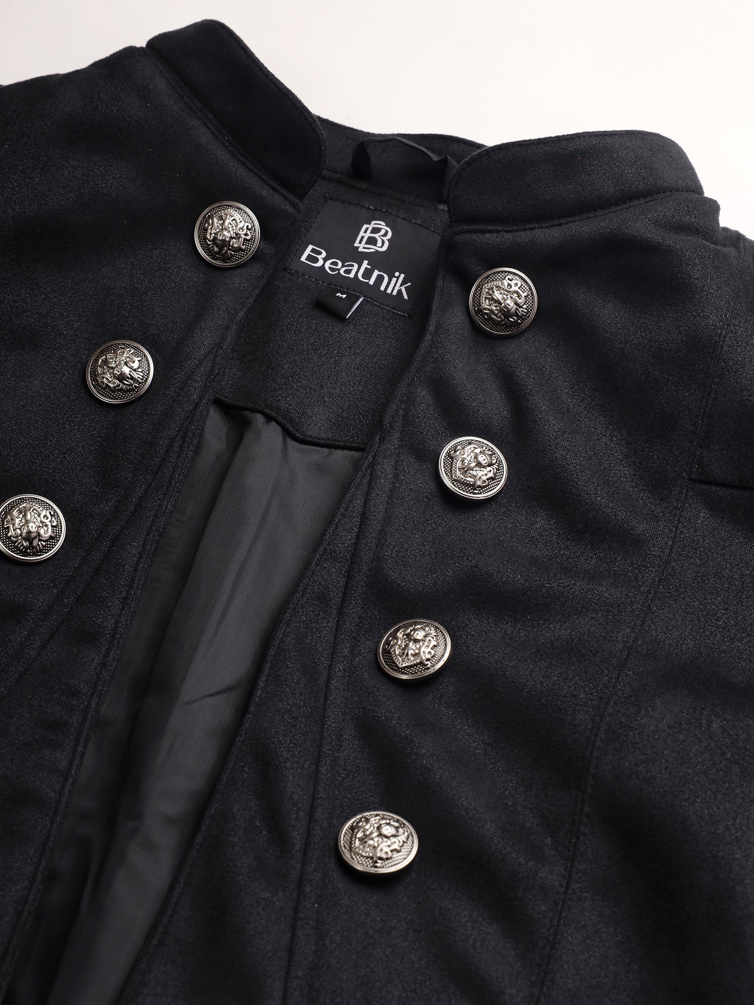 Beatnik Black Front Open Womens Jackets Beatnik India