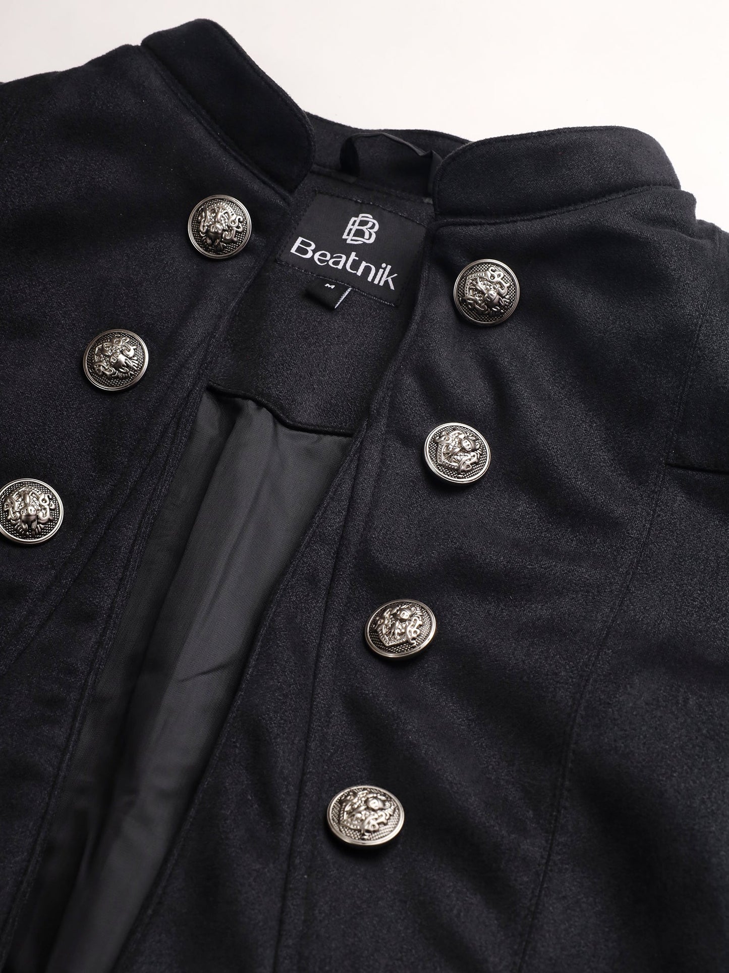 Beatnik Black Front Open Womens Jackets Beatnik India