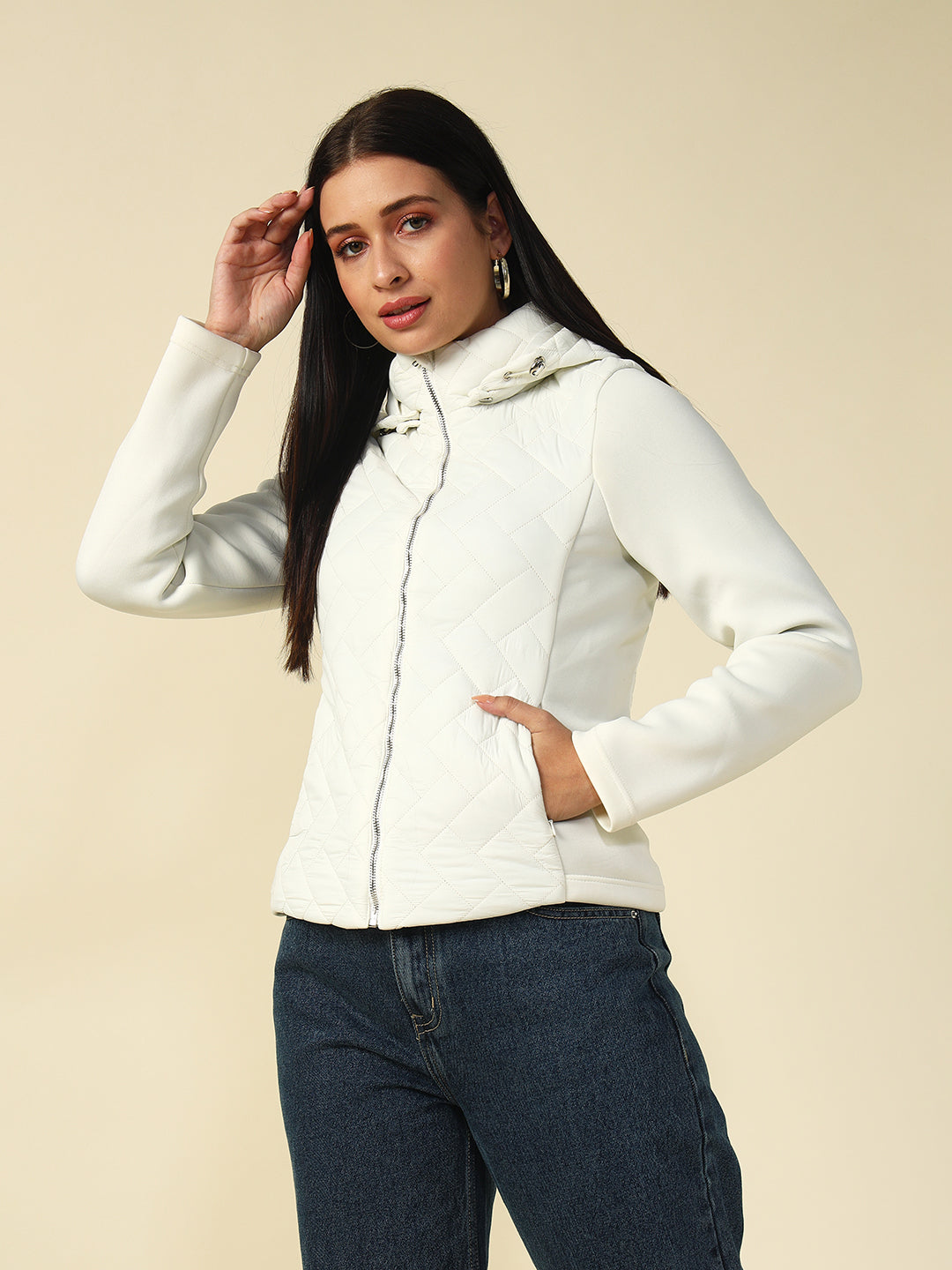Puffer White Womens Jackets Beatnik