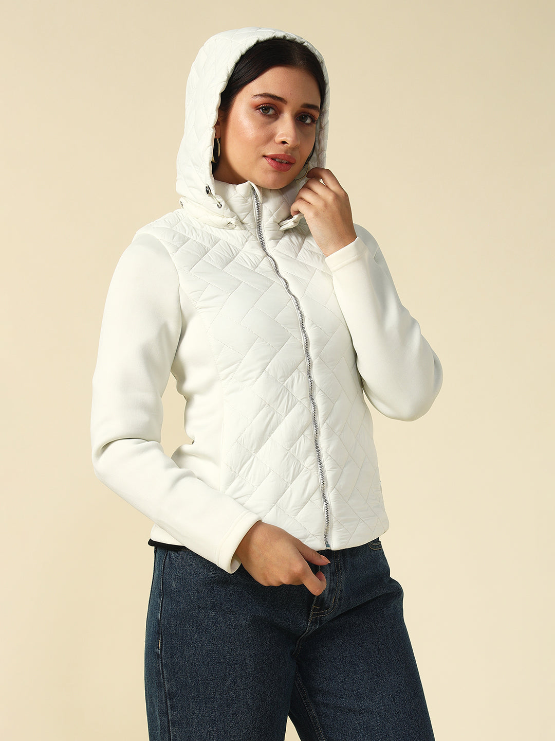 Puffer White Womens Jackets Beatnik