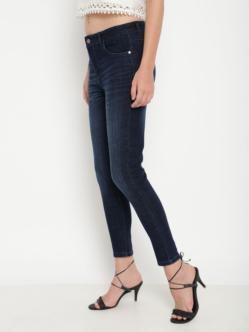 Beatnik Dark Blue Slim Fit Jeans Beatnik