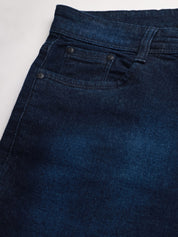 Beatnik Dark Blue Stretchable Slim Fit Womens Jeans Beatnik India