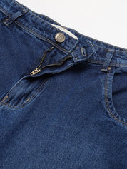 Beatnik Denim Blue Balloon Fit Womens Jeans Beatnik India