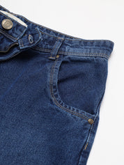 Beatnik Denim Blue Balloon Fit Womens Jeans Beatnik India