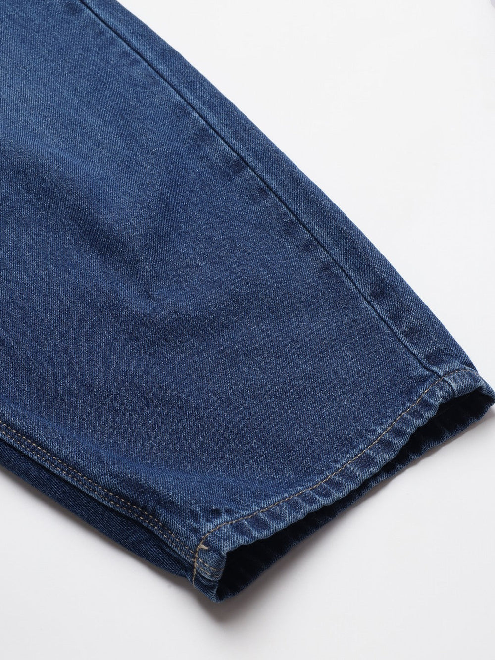 Beatnik Denim Blue Balloon Fit Womens Jeans Beatnik India